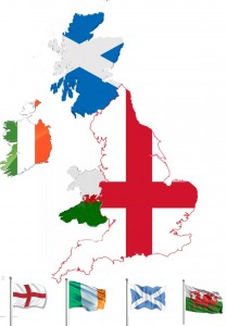 uk map flag